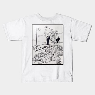 Large Feet and the Golf Course Kids T-Shirt